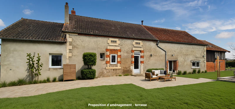 Longère - 160 m² - 5 pièces