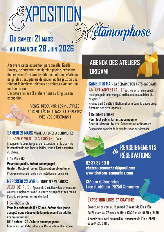 Métamorphose, l'art du pli