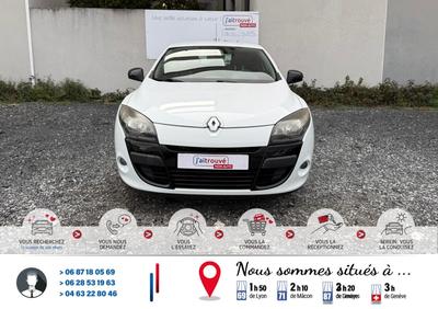 Renault Mégane 3 Coupé 1.6 16v 110Cv White Color édition Emotion Bv6 Crit'Air 1* 117000km*Ct Révision Kit Distribution Entretien Complet*Véhicule Sous Garantie*100 Points de Contrôles*CarteGrise Moitié prix (Véhicule plus 10 ans)*Sièges chauffant*Régulate