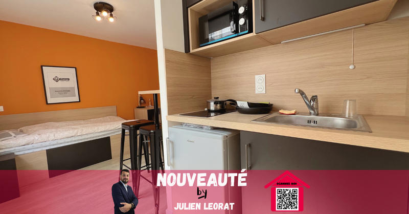Appartement - 17 m² - 1 pièce