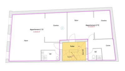 Immeuble - 271 m² - 9 pièces