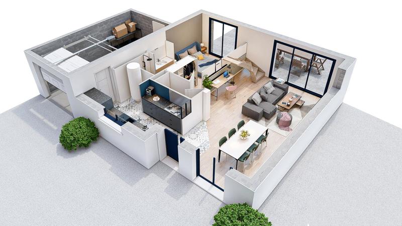 Maison - 113 m² - 6 pièces