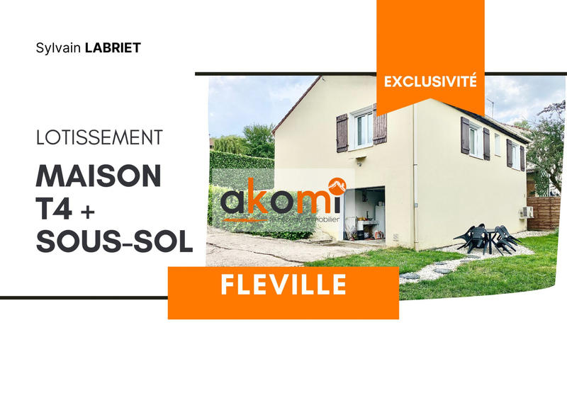 Maison - 97 m² - 5 pièces