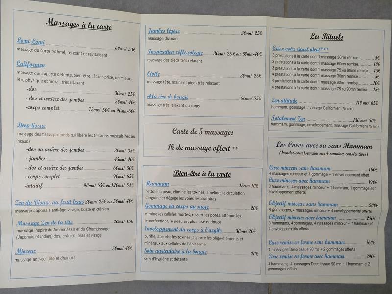 Christelle massage Zen