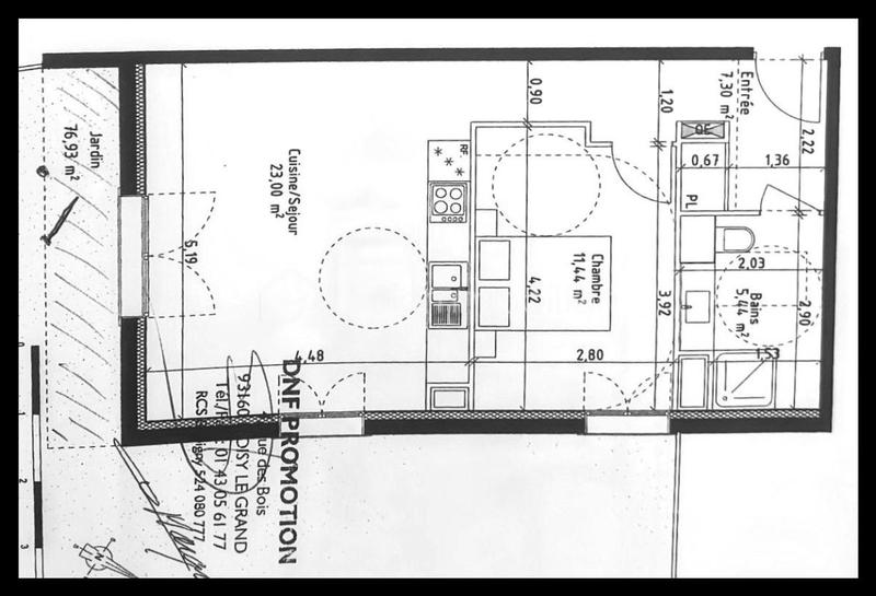 Appartement - 47 m² - 2 pièces