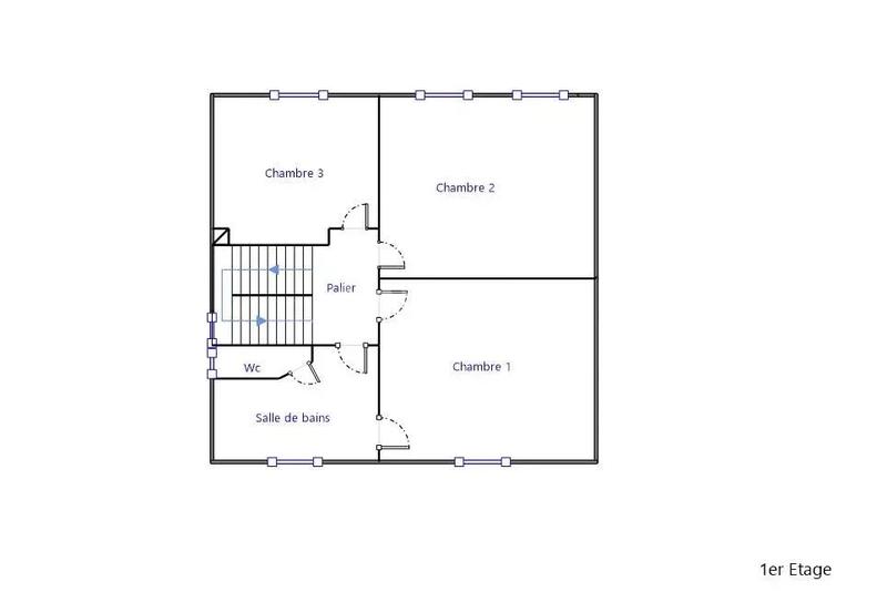 Maison de ville - 200 m² - 10 pièces