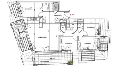 Appartement - 112 m² - 5 pièces