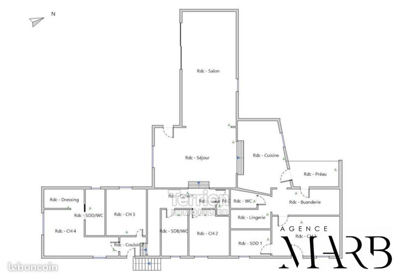 Maison ancienne - 200 m² - 6 pièces