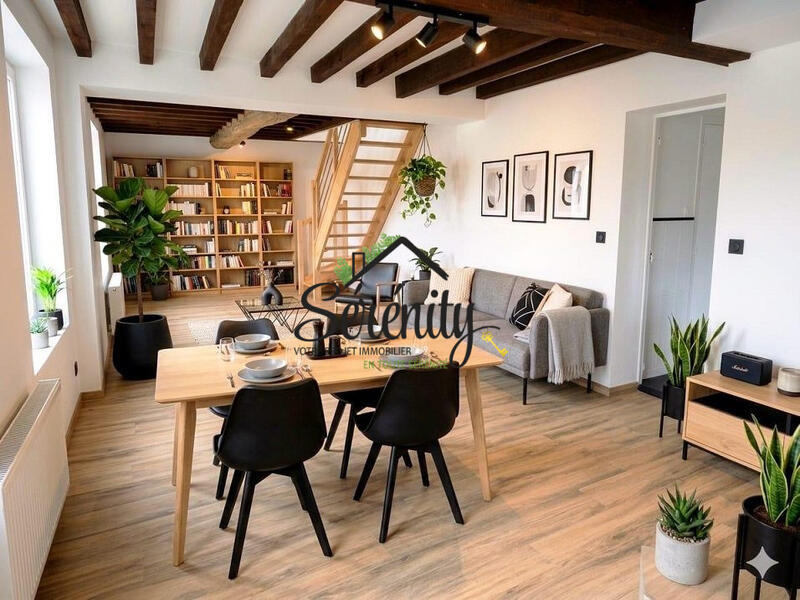 Maison ancienne - 58 m² - 4 pièces