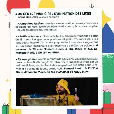 Week end festif gratuit les 6 et 7 décembre 2025