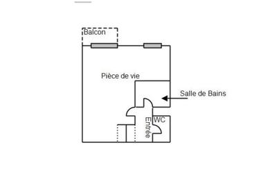 Appartement - 31 m² - 1 pièce