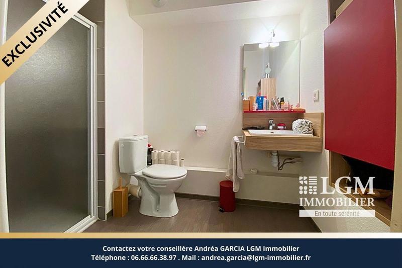 Studio - 19 m² - 1 pièce