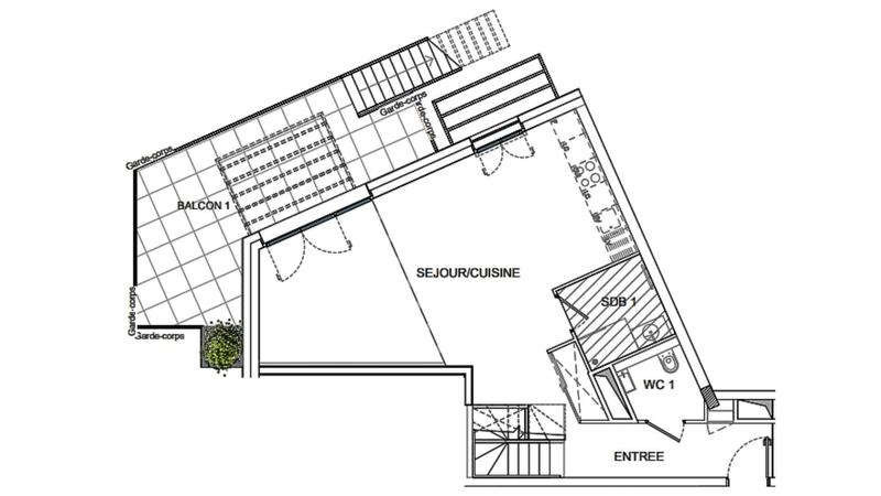 Appartement - 100 m² - 4 pièces