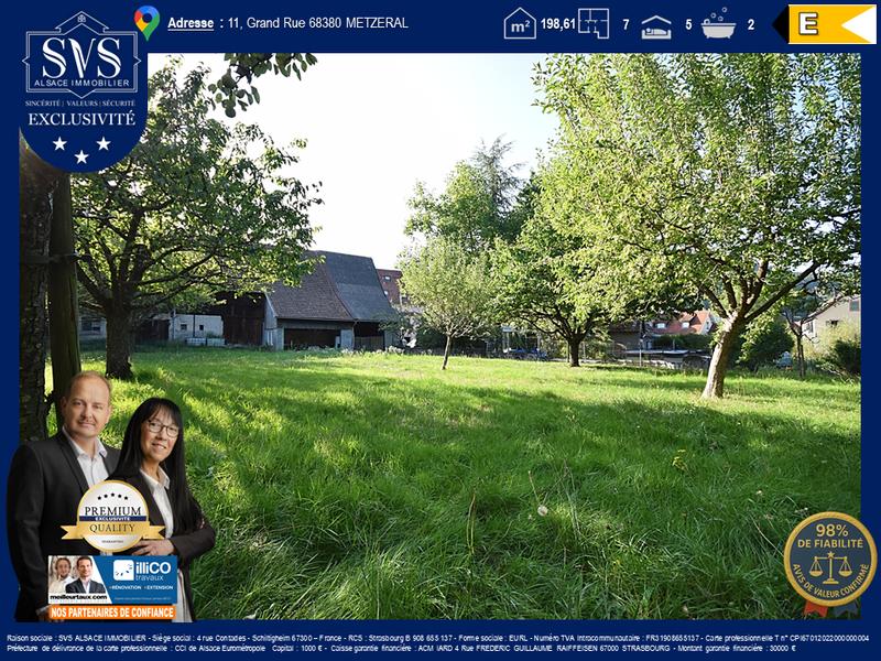 Maison - 199 m² - 7 pièces