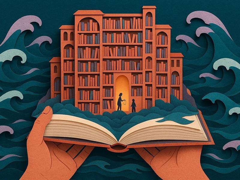 Dimanche en famille The last library