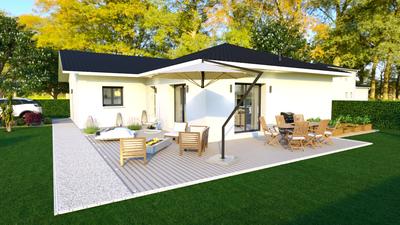 Maison - 80 m² - 4 pièces