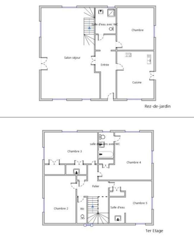 Maison - 136 m² - 6 pièces