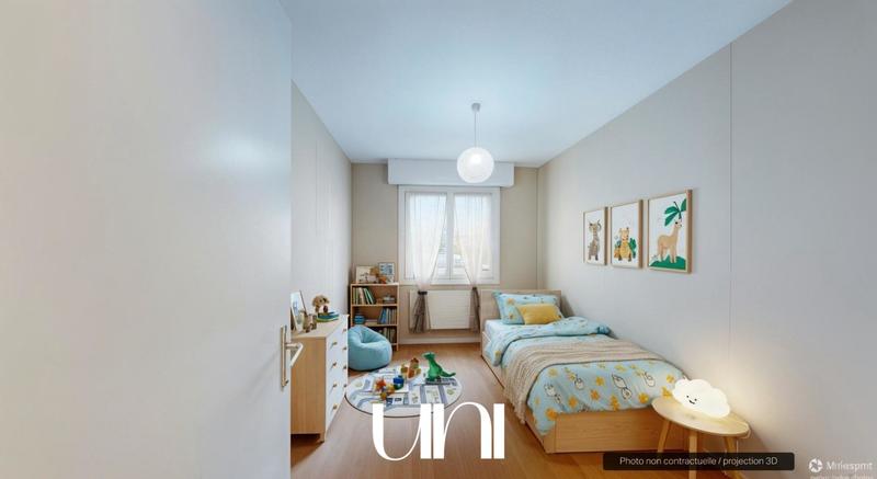 Appartement - 61 m² - 3 pièces