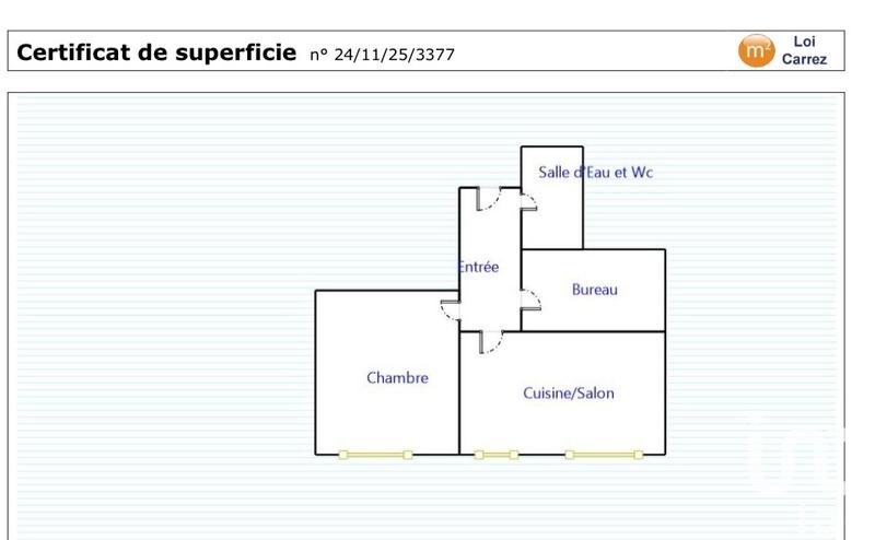 Appartement - 42 m² - 3 pièces