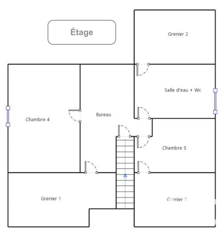 Maison de maîtres - 160 m² - 7 pièces