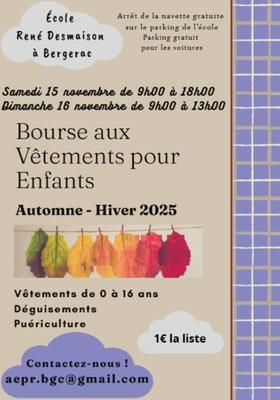 Bourse aux vêtements