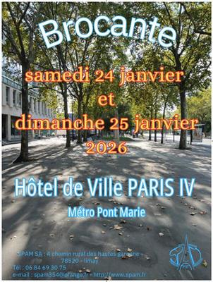 Brocante professionnelle hôtel de ville