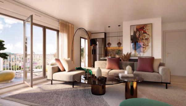 Appartement - 91 m² - 5 pièces