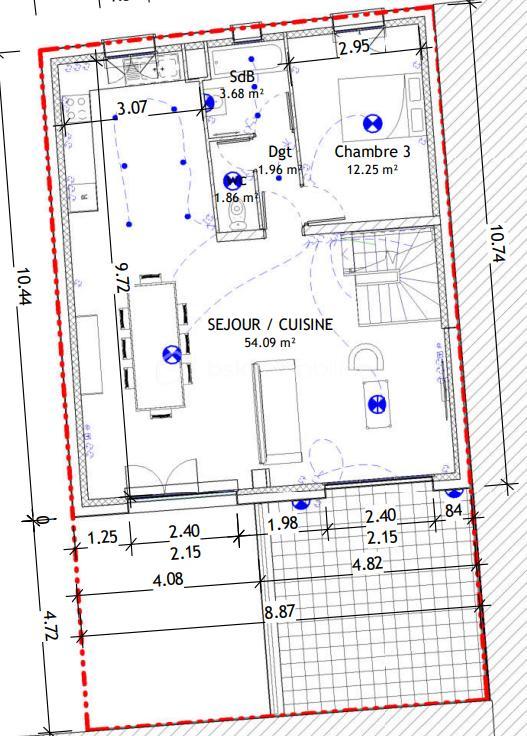 Maison - 137 m² - 6 pièces