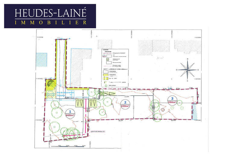 Terrain - 596 m²