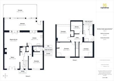 Maison - 150 m² - 6 pièces