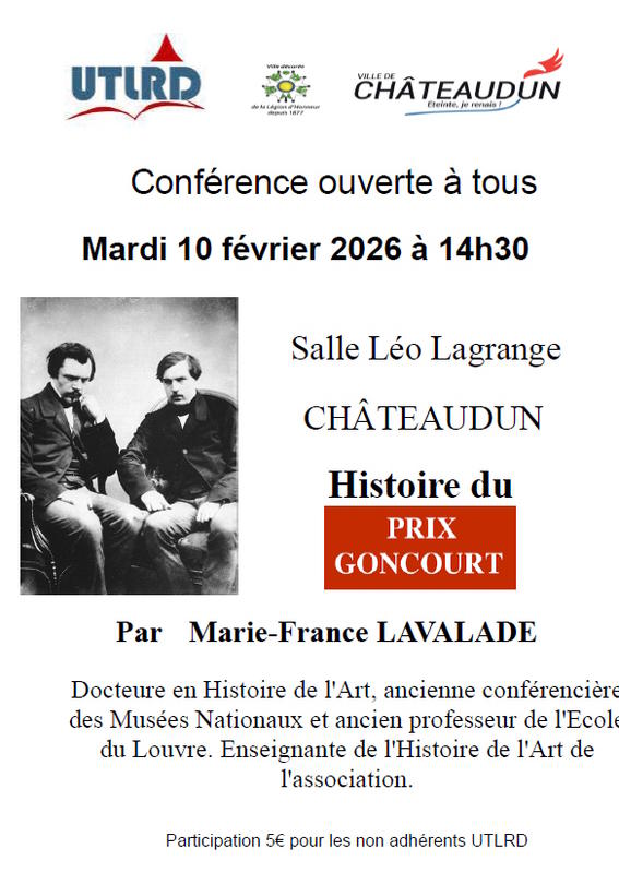 Conférence - Histoire du Prix Goncourt