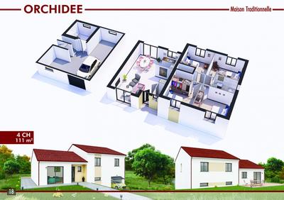 Maison - 111 m² - 6 pièces