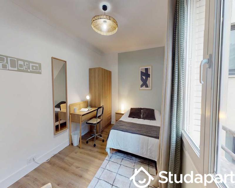 Chambre - 55 m² - 1 pièce