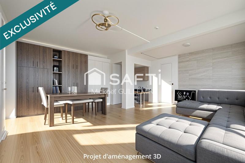 Appartement - 73 m² - 4 pièces
