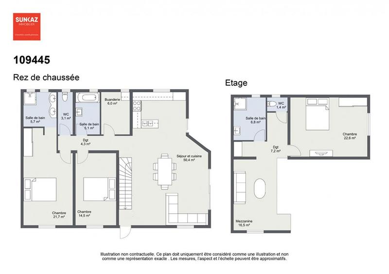 Maison - 170 m² - 4 pièces