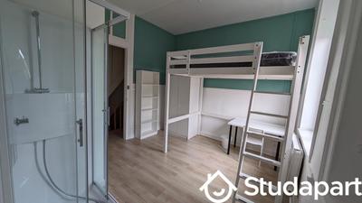 Chambre - 13 m² - 1 pièce