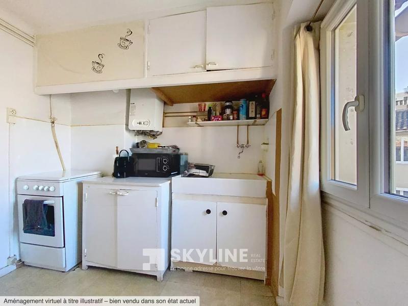 Appartement - 25 m² - 2 pièces