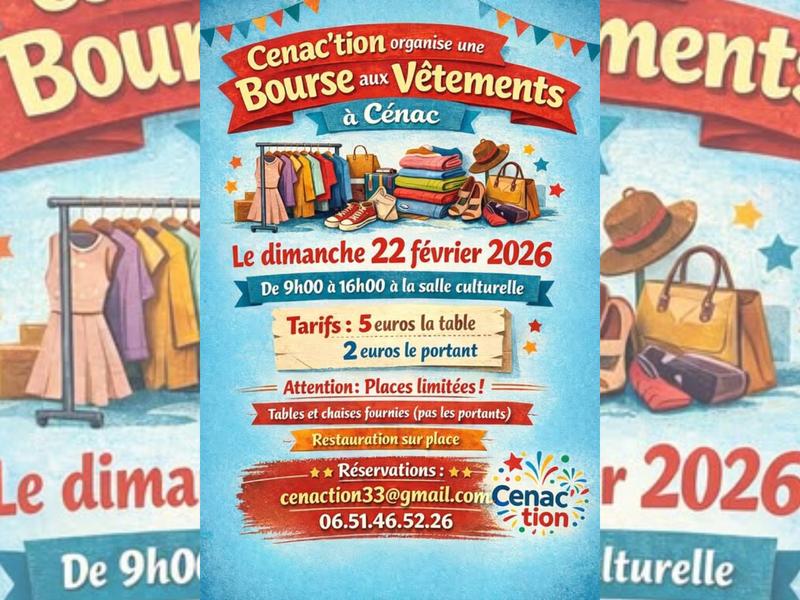 Bourse aux vêtements de Cénac