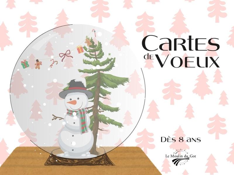 Cartes de vœux au Moulin du Got