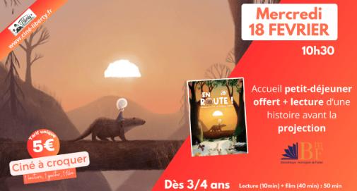 Ciné à croquer : en route !