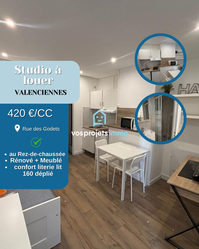 Appartement - 15 m² - 1 pièce