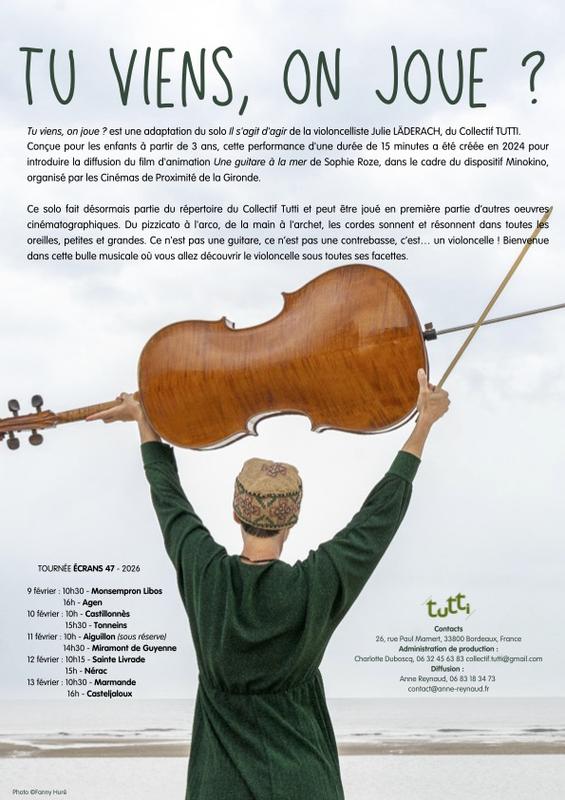 Performance musicale et poétique "Tu viens, on joue"