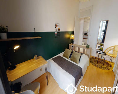 Chambre - 40 m² - 1 pièce