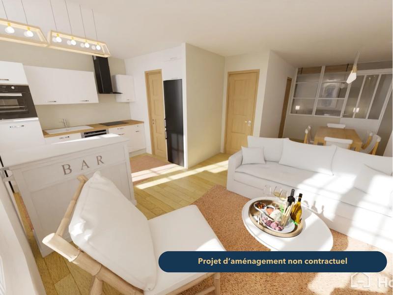 Appartement - 47 m² - 3 pièces