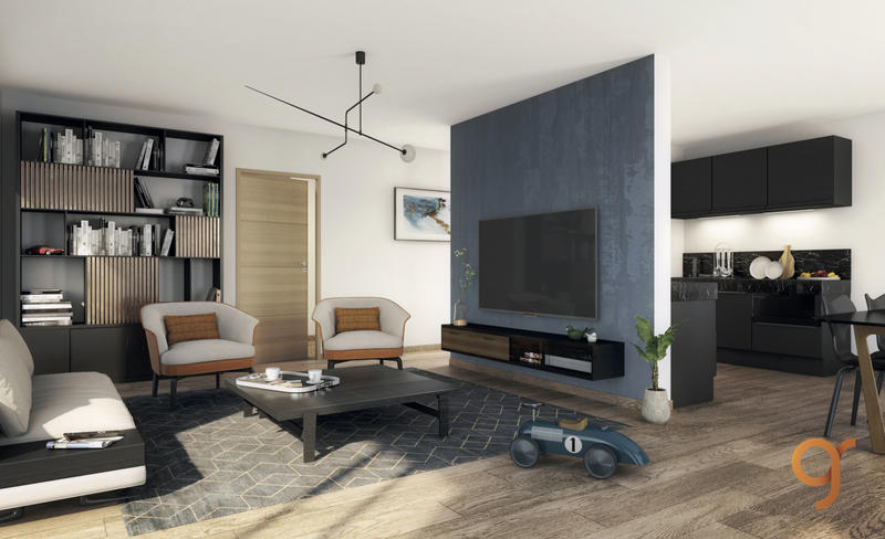 Appartement - 62 m² - 3 pièces