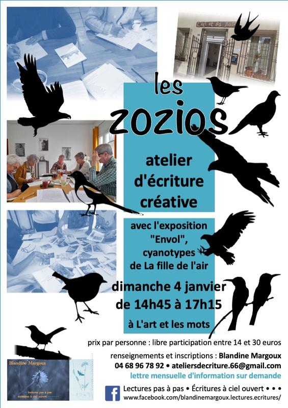 Les zozios • Atelier d'écriture créative