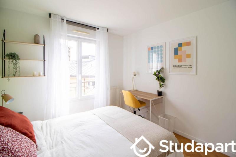 Chambre - 12 m² - 1 pièce