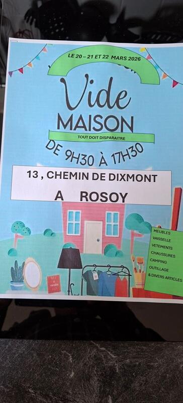 Vide maison tout doit disparaitre