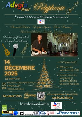 Polyphonie pour les 80 ans du secours populaire