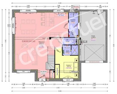 Maison - 122 m² - 6 pièces